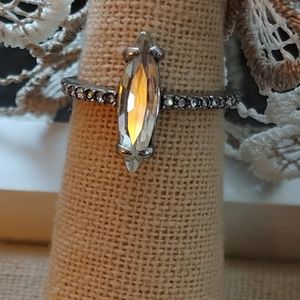 !FINAL ✂💍 c+i Petite Navette Crescent Ring